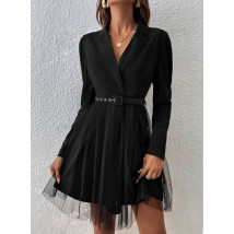 Černé šaty s tylovou sukní-299584-02