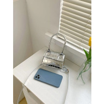 Stříbrná mini kabelka-285430-03