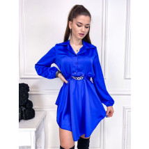 Modré šaty s páskem-259704-010