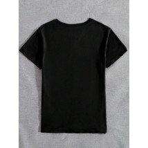 Černé tričko BOSS-299885-01