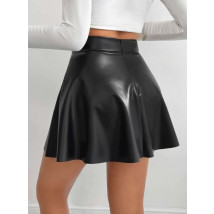 Černá koženková sukně-309989-04