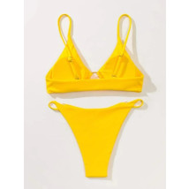Žluté dvoudílné plavky-285519-023
