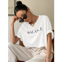 Bílé tričko BALANCE-304696-05