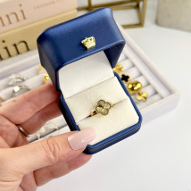 Dámský ocelový prsten pozlacený-281676-04