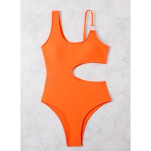 Jednodílné oranžové plavky-300921-03