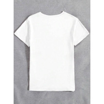 Bílé tričko BOSS-301128-01