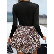 Leopardí šaty PUFFY-311061-06