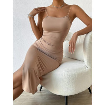 Hnědé dlouhé šaty-284314-05