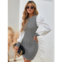 Bílo-černé šaty-279519-03