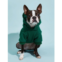 Zelená mikina s kapucí pro psa-275090-02