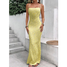 Žluté dlouhé šaty-305231-013