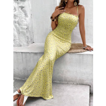 Žluté dlouhé šaty-305231-013