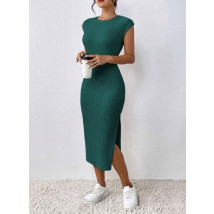 Zelené dlouhé šaty-301246-010