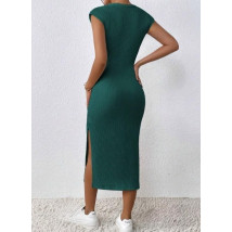 Zelené dlouhé šaty-301246-010