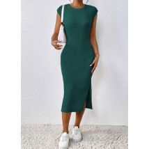 Zelené dlouhé šaty-301246-010