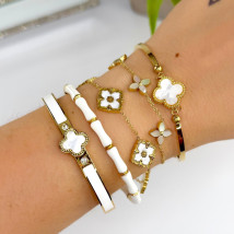 Dámský ocelový náramek-321952-023