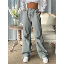 Šedé široké kalhoty-286072-01