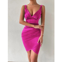 Růžové saténové šaty-286110-09