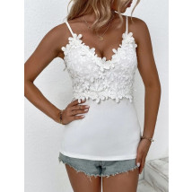 Bílý top s krajkou-286388-022
