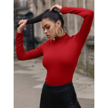 Červený top ke krku-312519-010