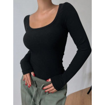 Černý zateplený top-312507-03
