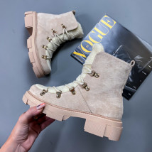 Béžové kotníkové boty-274570-013
