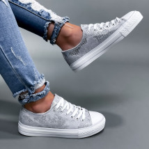 Stříbrno-bílé tenisky-283428-06