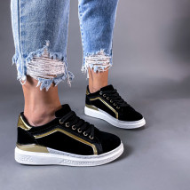 Černo zlaté tenisky-261042-09