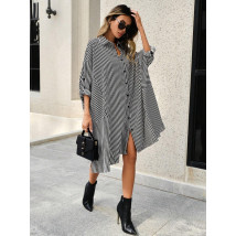 Černo-bílé oversize šaty-306247-03