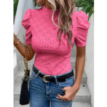 Růžové madeirové tričko-286996-07