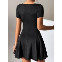 Černé krátké šaty-301949-02