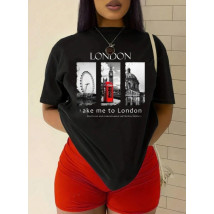 Černé tričko London-307742-02