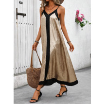 Dlouhé GOLD šaty-306260-02