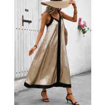 Dlouhé GOLD šaty-306260-02