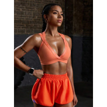 Oranžová sportovní podprsenka-314127-02