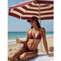 Vínové dvoudílné plavky-325481-06