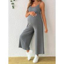 Šedý těhotenský overal na ramínka-306688-03