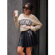 Oversize mikina s nápisem BROOKLYN-314657-04