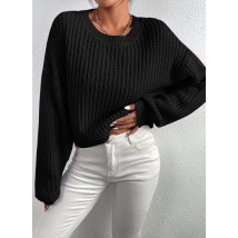 Krátký černý svetr-279759-012