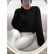 Krátký černý svetr-279759-012