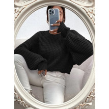 Krátký černý svetr-279759-012