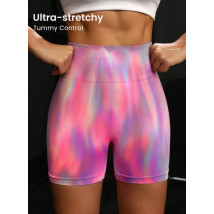 Barevné PUSH-UP kraťasy PINK-307138-02