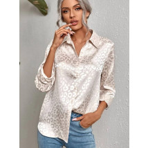 Béžová saténová halenka-279713-08