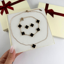 Dámská ocelová souprava s krabičkou-307289-01