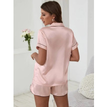 Růžové saténové pyžamo-281378-03