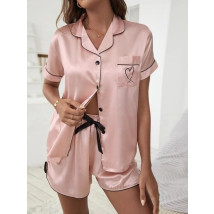 Růžové saténové pyžamo-281378-03