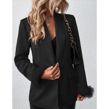 Černé sako s pírkami-297411-01