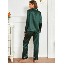Dámské saténové pyžamo-281329-02