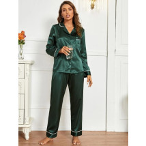 Dámské saténové pyžamo-281329-02