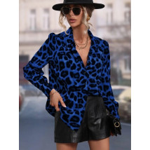 Modrá leopardí halenka-279751-015
